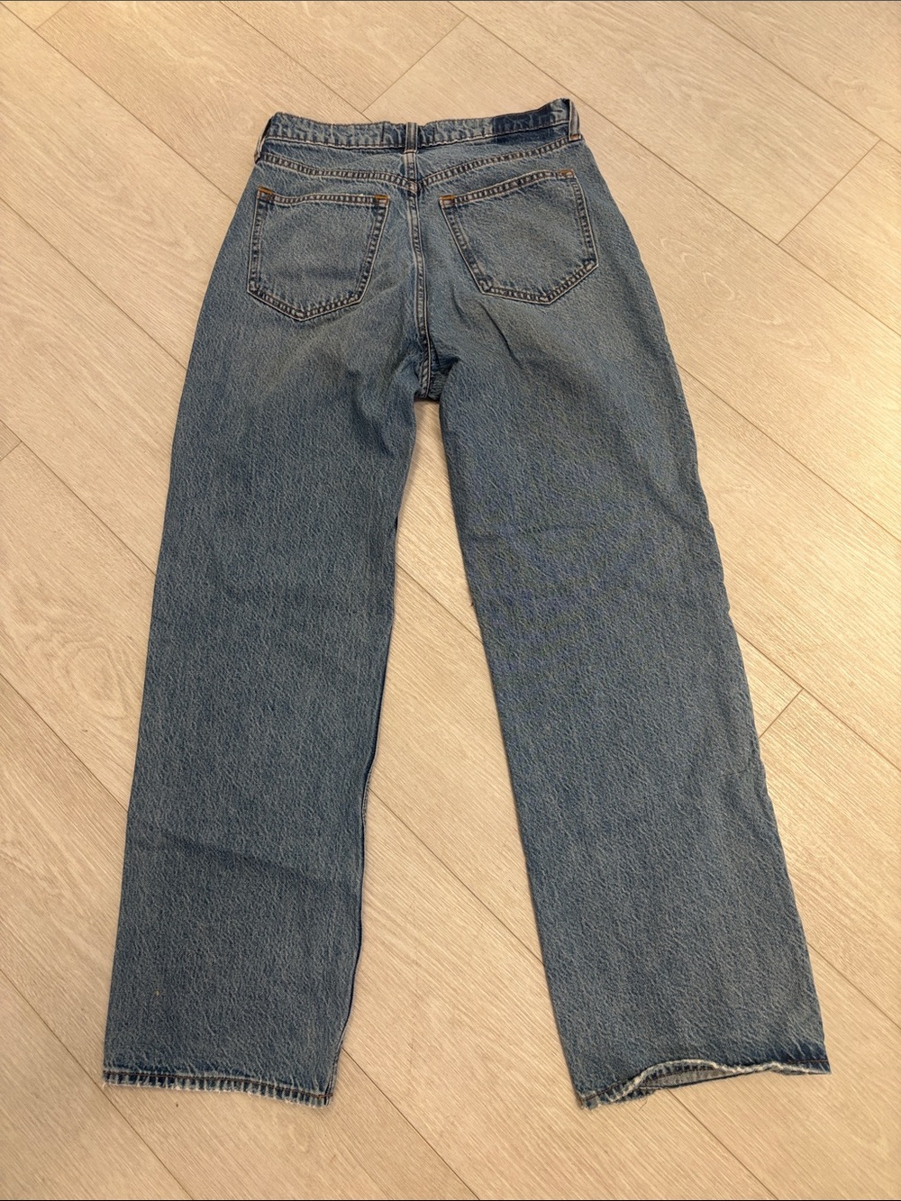 Abercrombie and Fitch the loose high rise jeans blue size 27 / 4 R - Picture 5 of 12